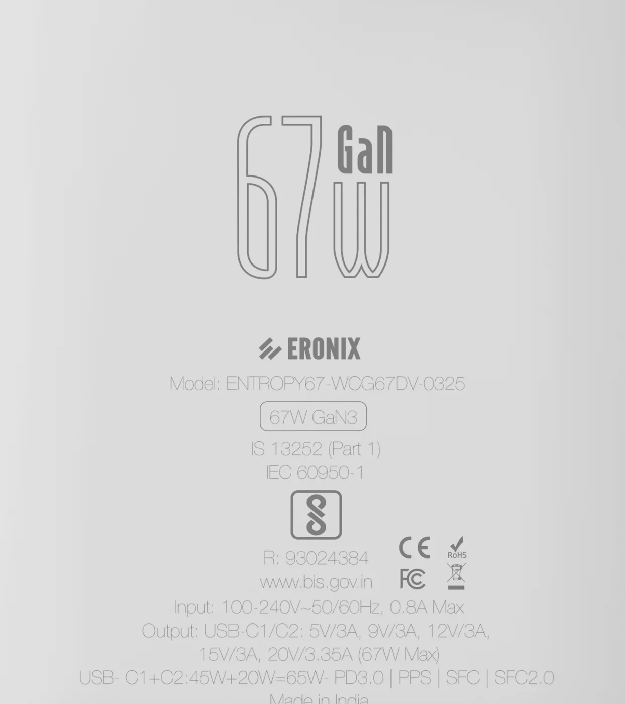 Entropy67, Nothing drawn when nothing charges